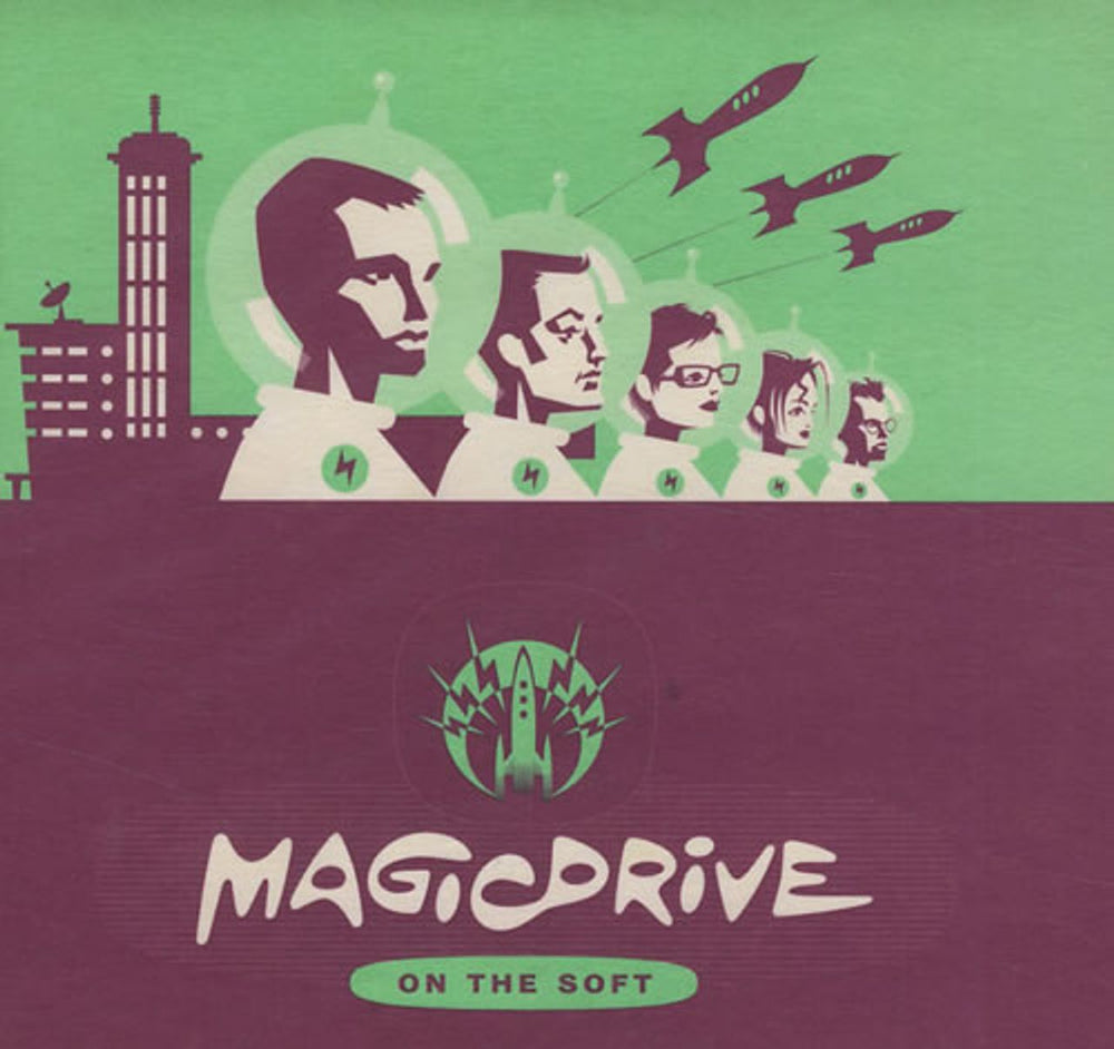 Magicdrive On The Soft UK CD single (CD5 / 5") NADCD1