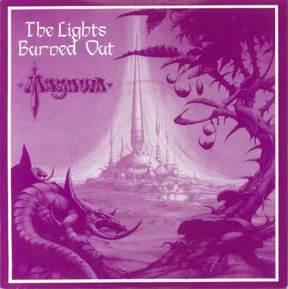 Magnum The Lights Burned Out UK 7" vinyl single (7 inch record / 45) JET7020