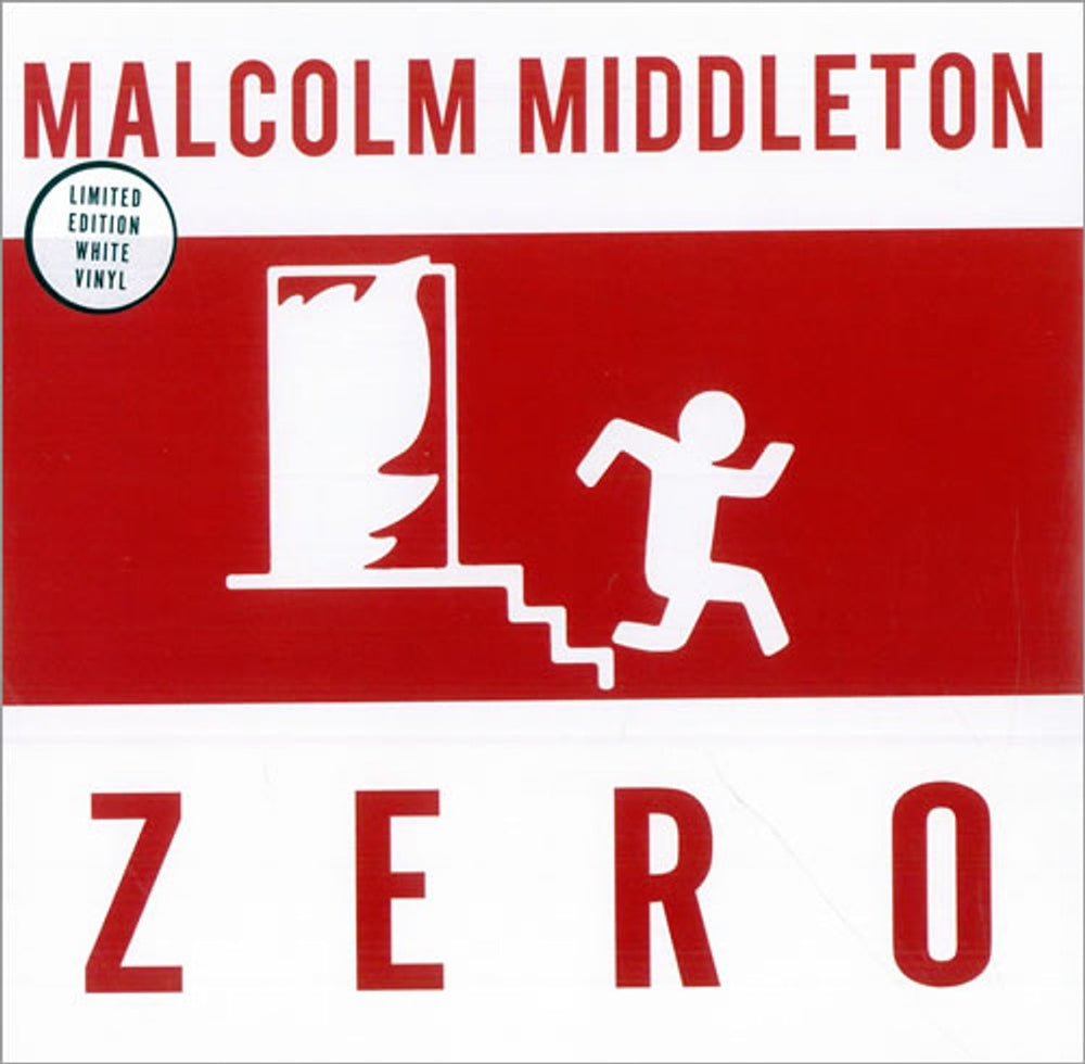 Malcolm Middleton Zero - White Vinyl UK 7" vinyl single (7 inch record / 45) FTH078S