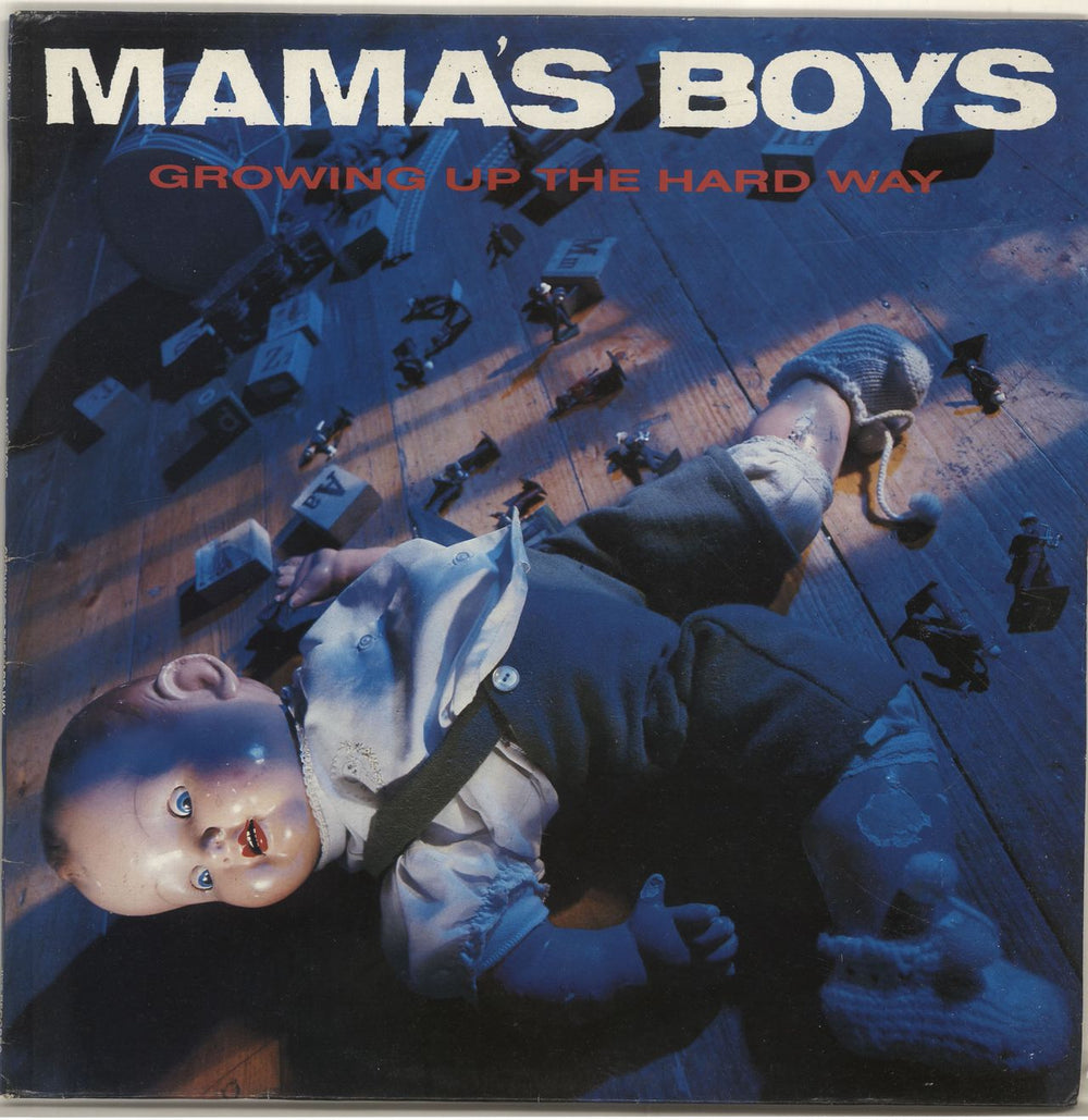 Mama's Boys Growing Up The Hard Way UK vinyl LP album (LP record) HIP49