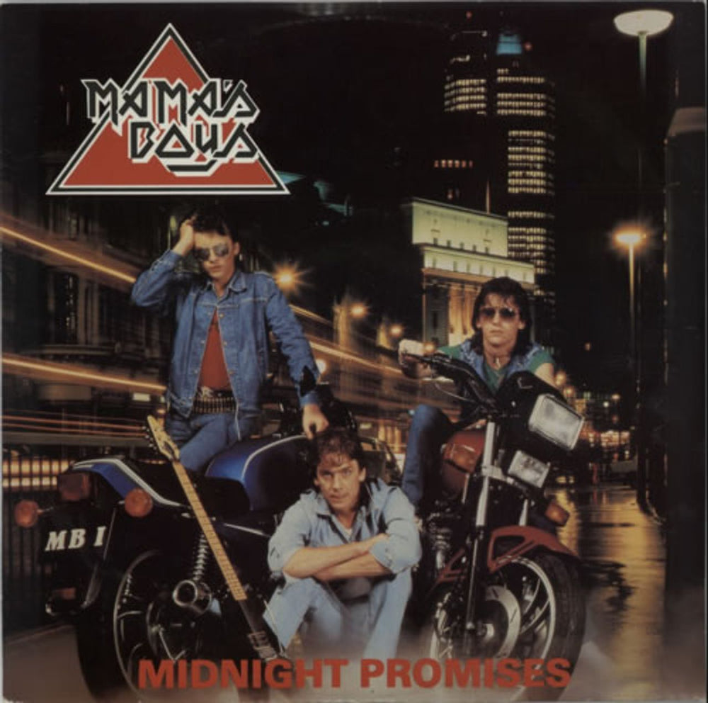 Mama's Boys Midnight Promises UK 12" vinyl single (12 inch record / Maxi-single) 12SP11