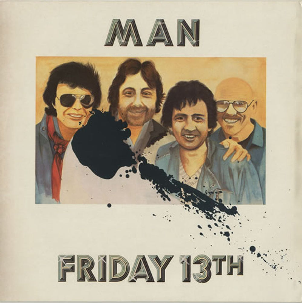 Man Friday 13th UK vinyl LP album (LP record) PIK001