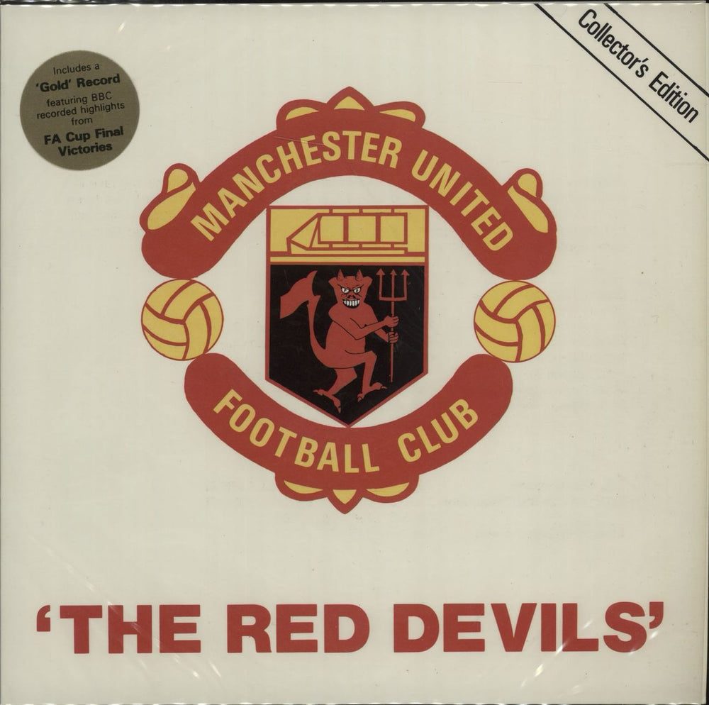 Manchester United FC The Red Devils - Flexi UK 7" vinyl single (7 inch record / 45) FLX135