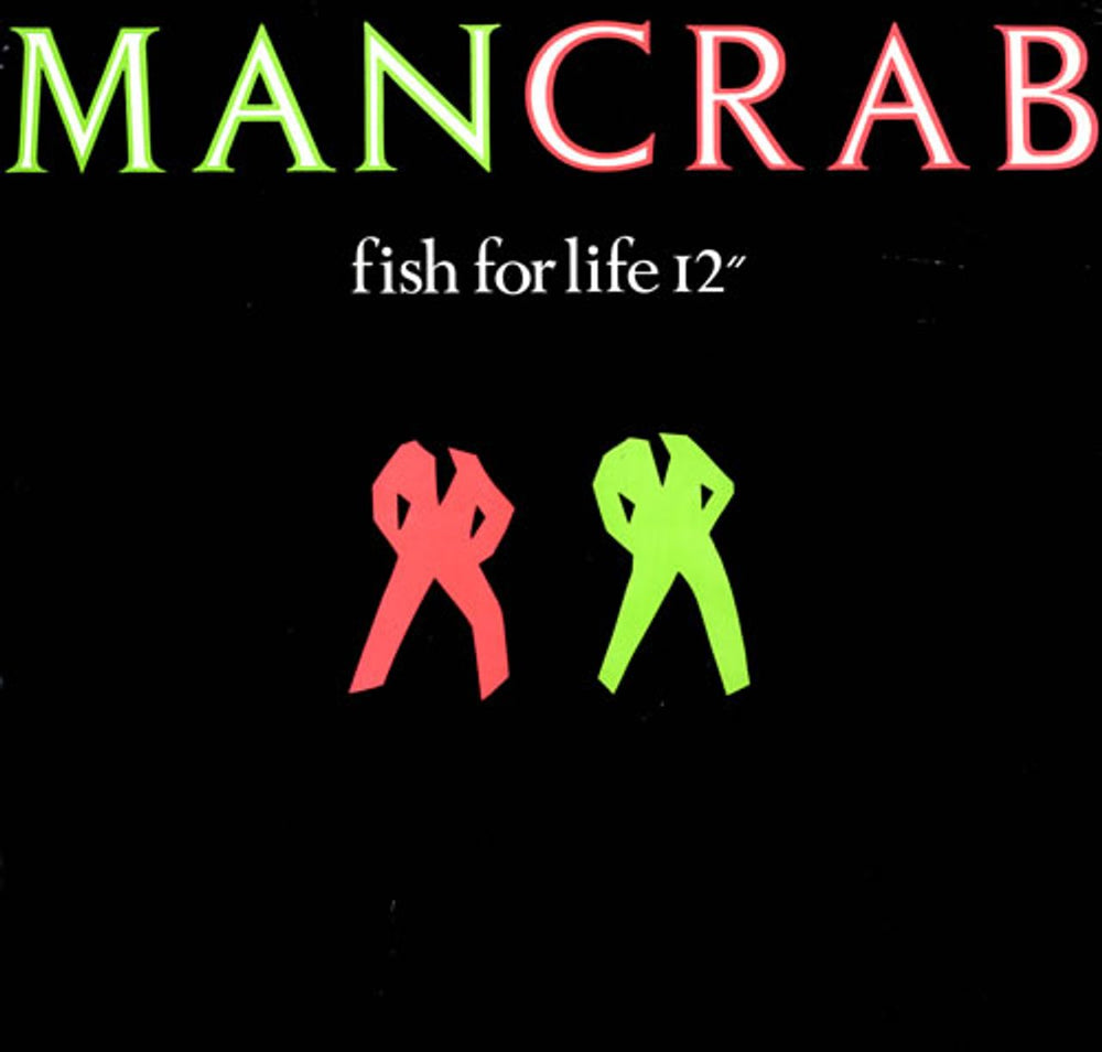 Mancrab (Roland Orzabel) Fish For Life UK 12" vinyl single (12 inch record / Maxi-single) TENT140