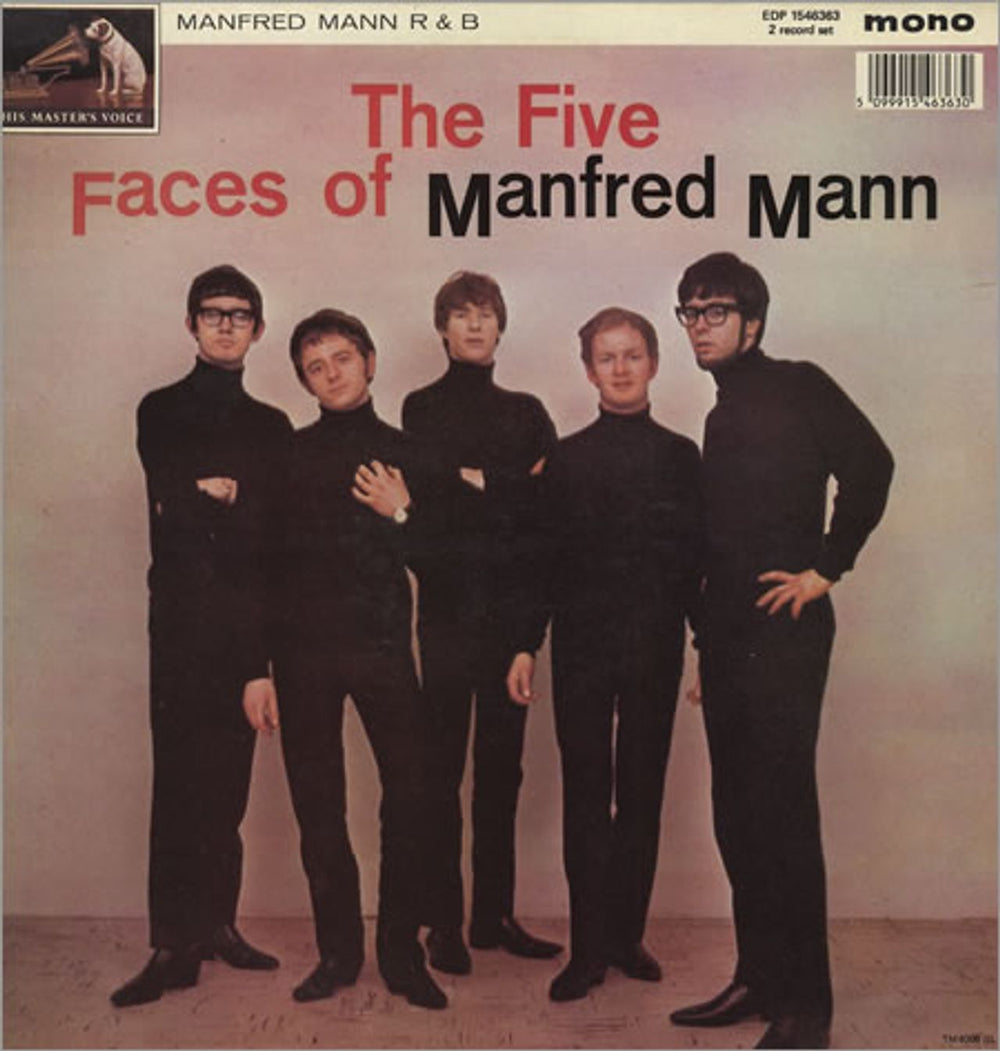 Manfred Mann Mann Made / The Five Faces Of Mann UK 2-LP vinyl record set (Double LP Album) MFM2LMA236840