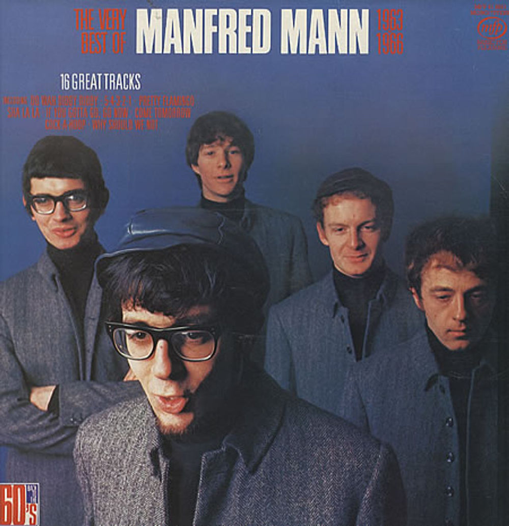 Manfred Mann The Very Best Of Manfred Mann 1963-1966 UK vinyl LP album (LP record) MFP4156511