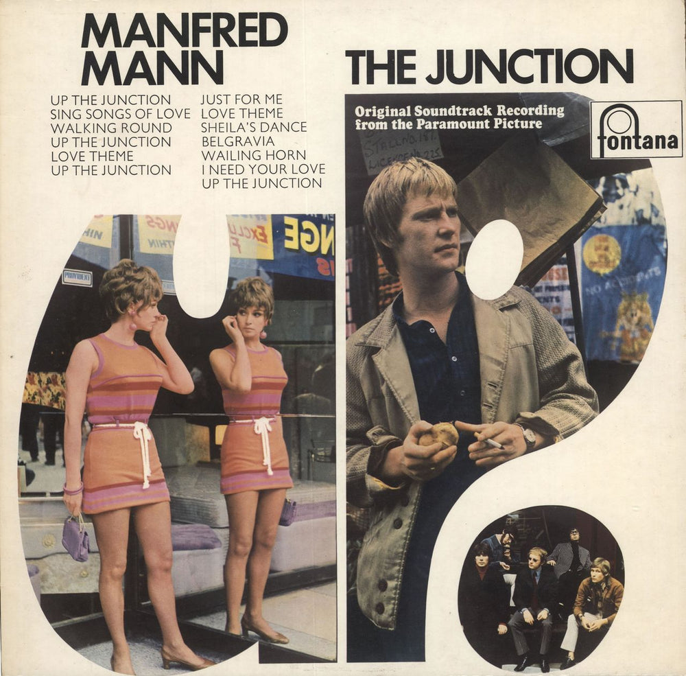 Manfred Mann Up The Junction UK vinyl LP album (LP record) 6852005