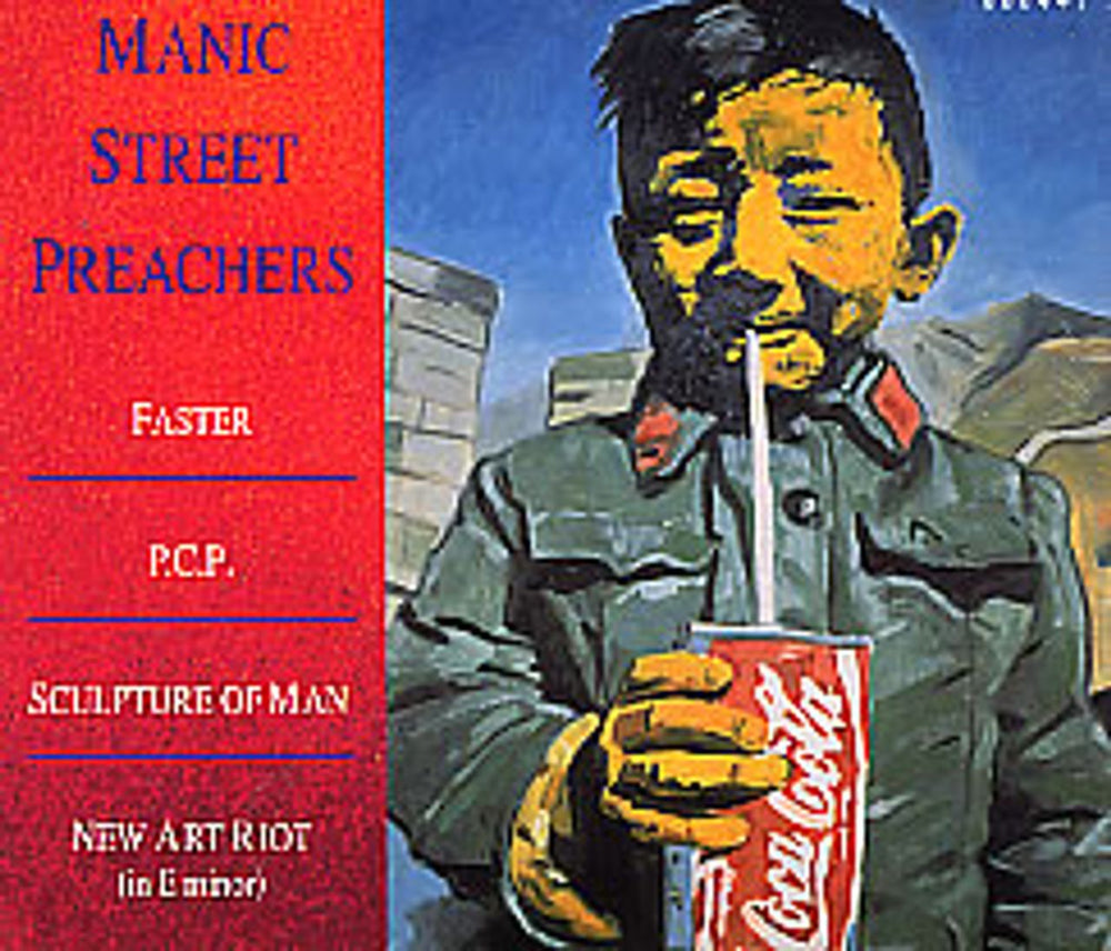 Manic Street Preachers Faster/PCP - Digipak UK CD single (CD5 / 5") 6604472