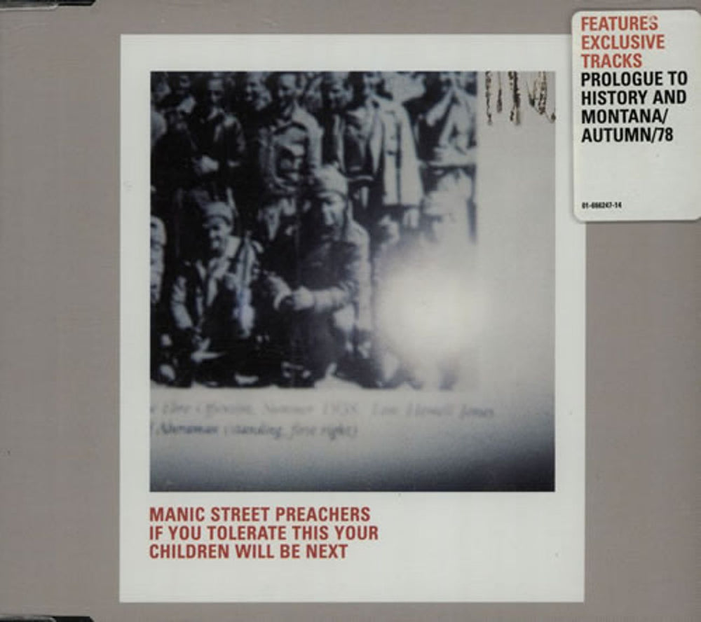 Manic Street Preachers If You Tolerate This Your Children Will Be Next UK CD single (CD5 / 5") 6662472