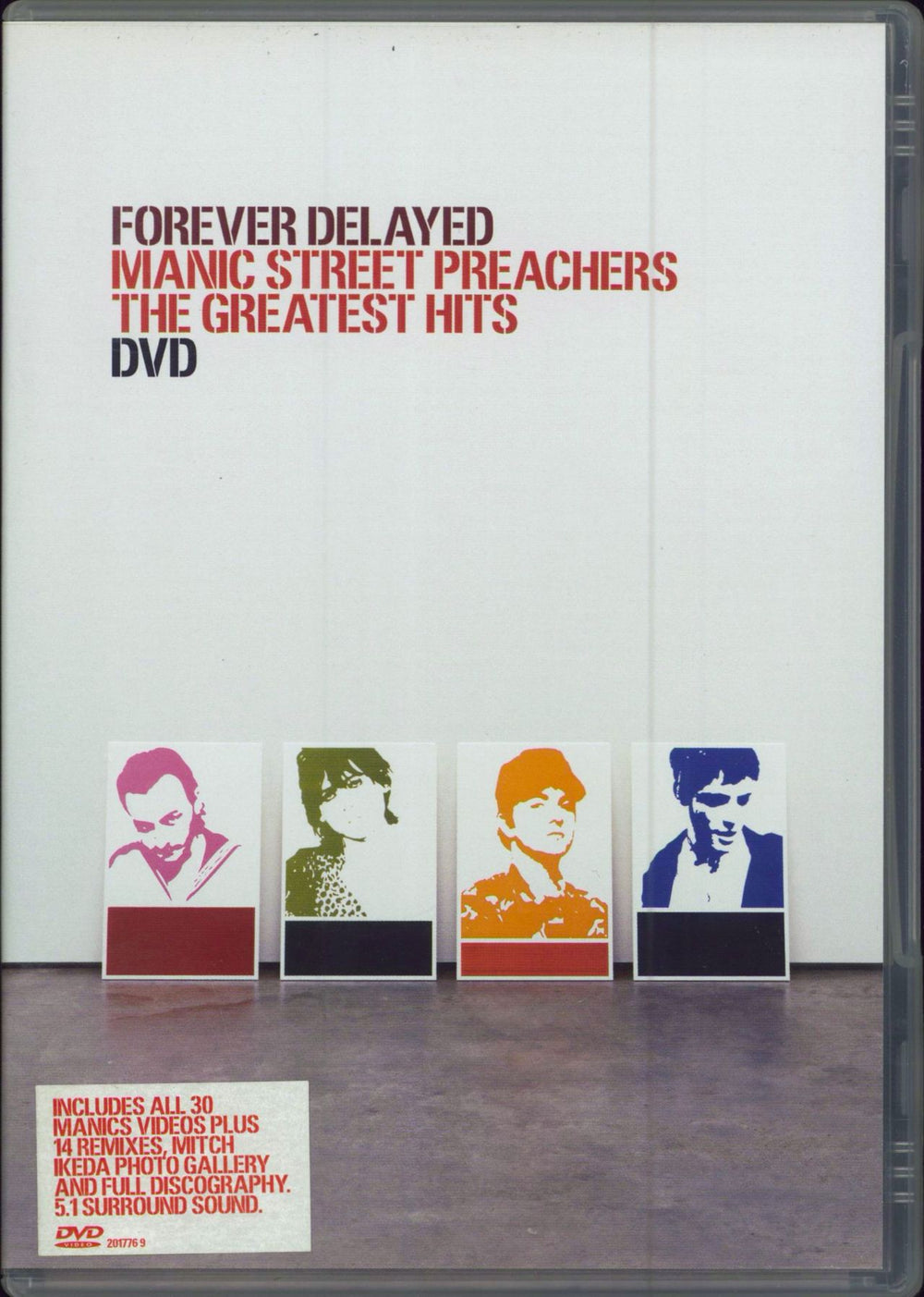 Manic Street Preachers Quantity of 3 DVDs UK DVD FOUR DVDS