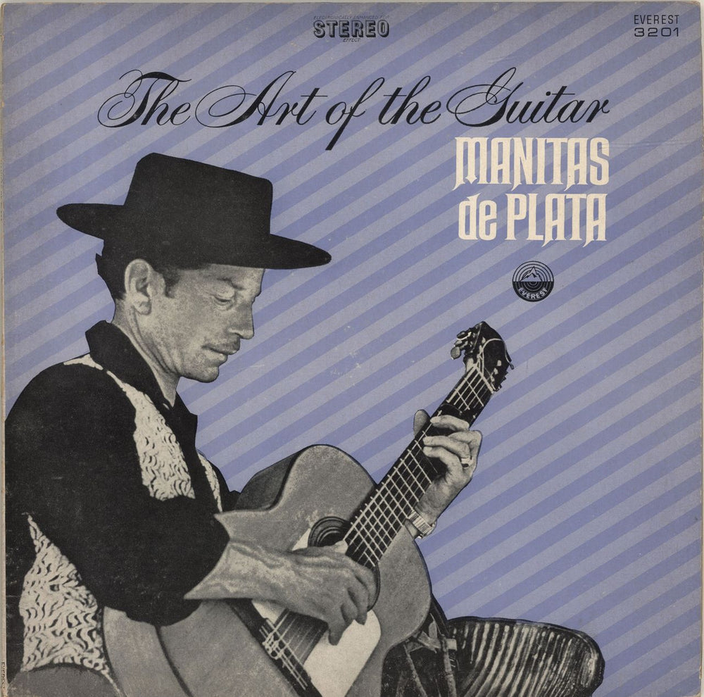 Manitas De Plata The Art Of The Guitar UK vinyl LP album (LP record) SDBR3201