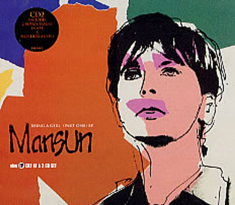 Mansun Being A Girl - CD2 UK CD single (CD5 / 5") CDR6503