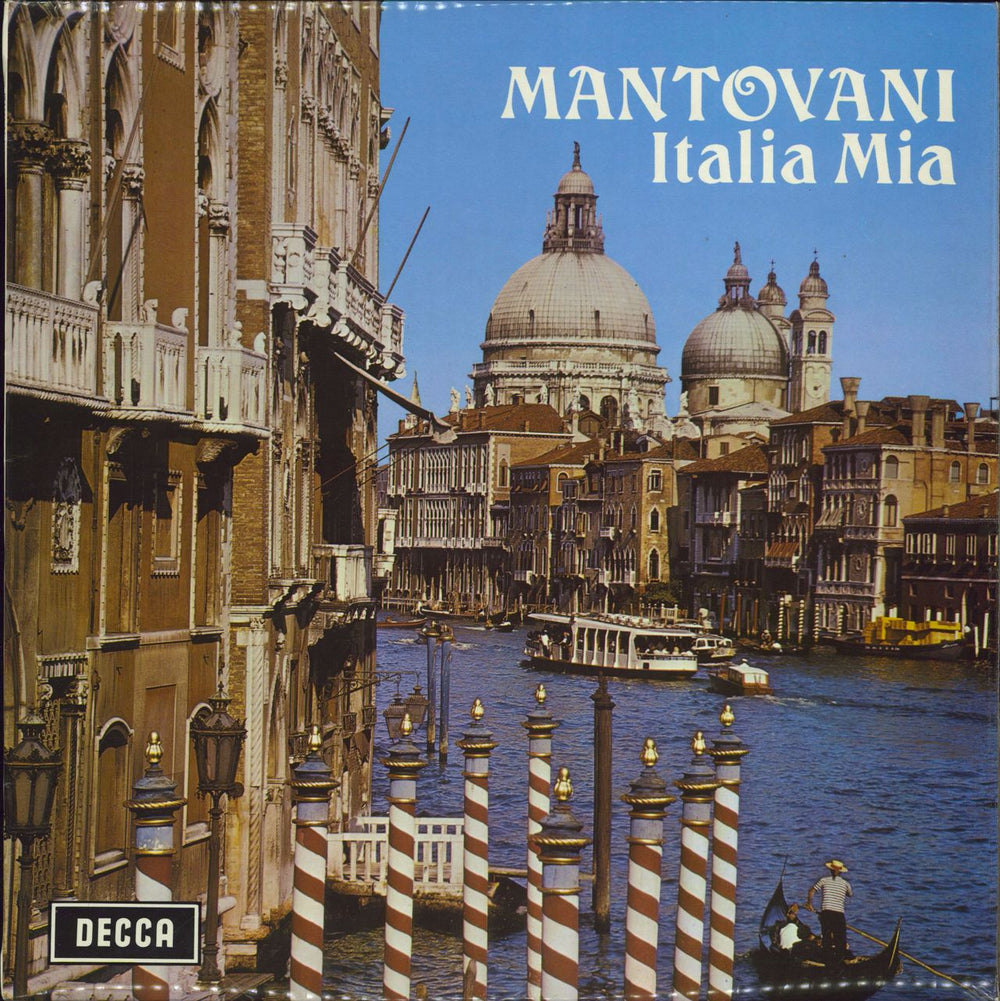 Mantovani Italia Mia UK vinyl LP album (LP record) LK4396