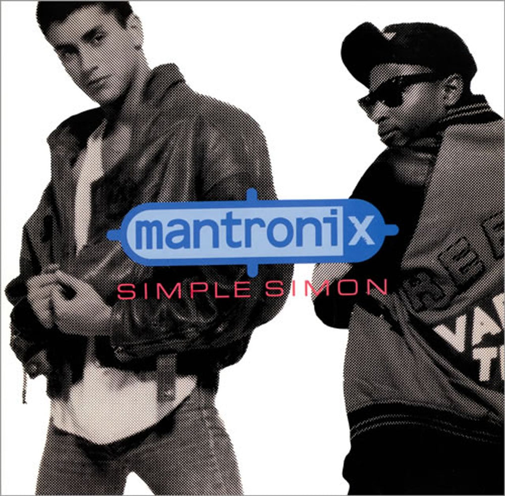 Mantronix Simple Simon UK 12" vinyl single (12 inch record / Maxi-single) TENX217