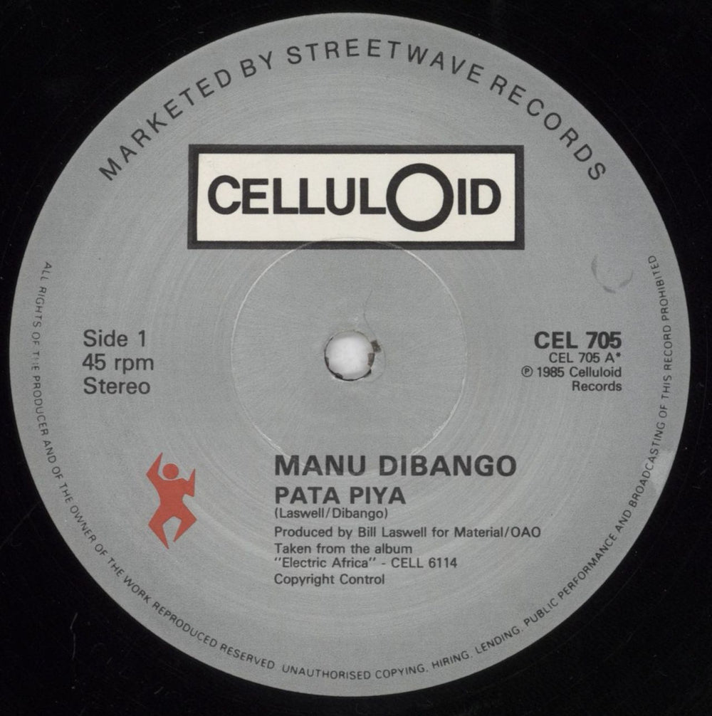 Manu Dibango Pata Piya - Full Length Extended Version UK 12" vinyl single (12 inch record / Maxi-single) 3MD12PA817647