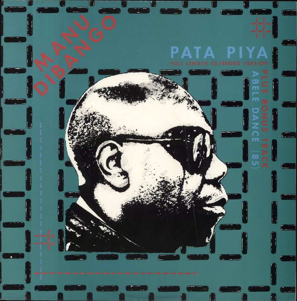 Manu Dibango Pata Piya - Full Length Extended Version UK 12" vinyl single (12 inch record / Maxi-single) CEL705