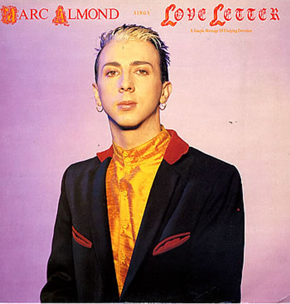 Marc Almond Love Letter UK 12" vinyl single (12 inch record / Maxi-single) BONK2-12