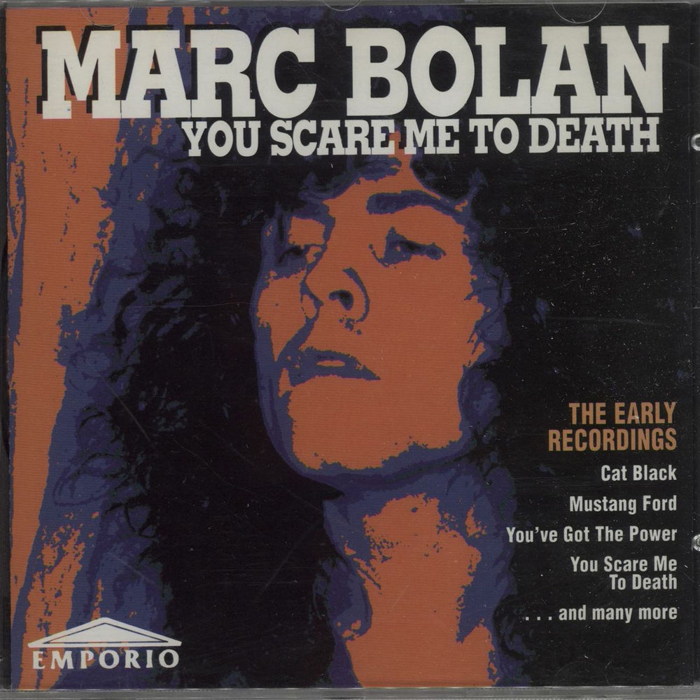 Marc Bolan You Scare Me To Death UK CD album (CDLP) EMPRCD545