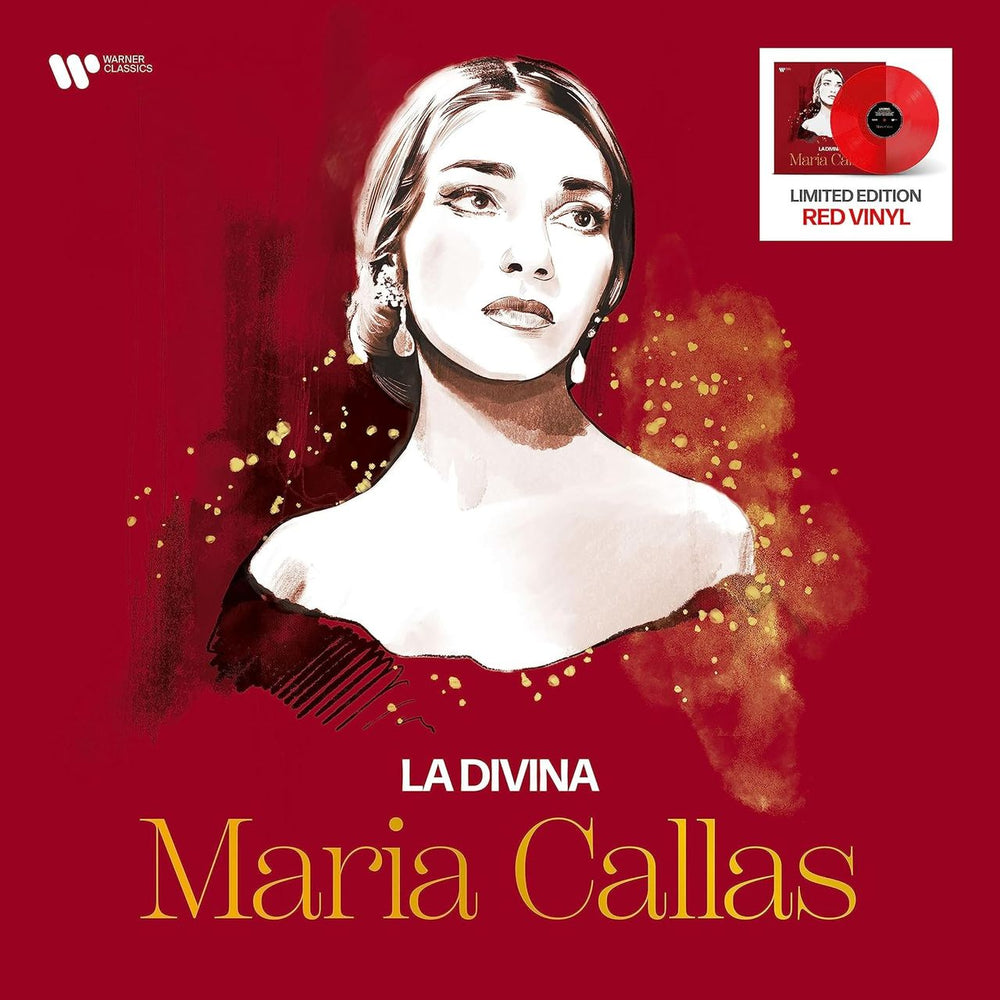 Maria Callas La Divina: The Best Of - 140 Gram Red Vinyl - Sealed UK vinyl LP album (LP record) 5054197685101