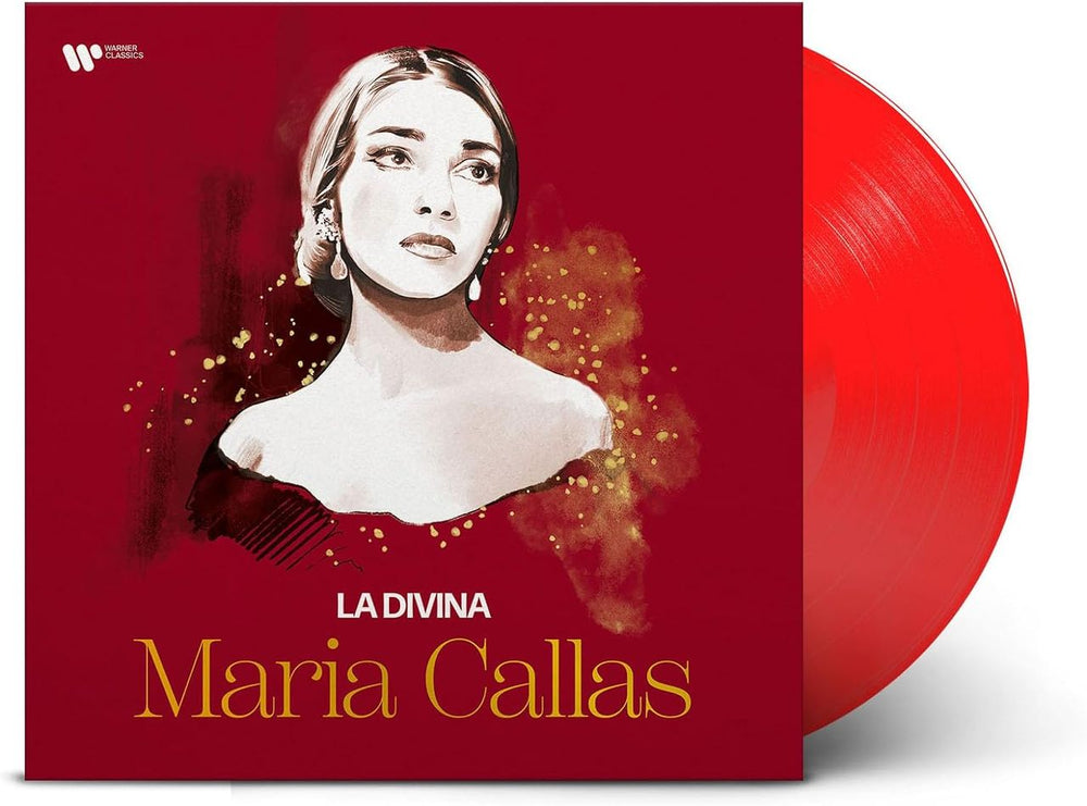 Maria Callas La Divina: The Best Of - 140 Gram Red Vinyl - Sealed UK vinyl LP album (LP record) M44LPLA827630