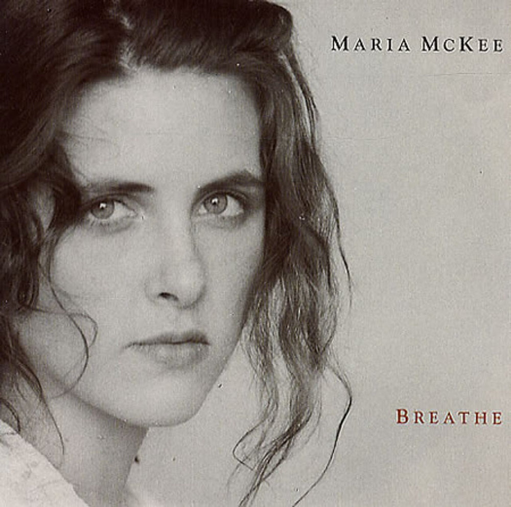 Maria McKee Breathe + pr UK 7" vinyl single (7 inch record / 45) GFS1