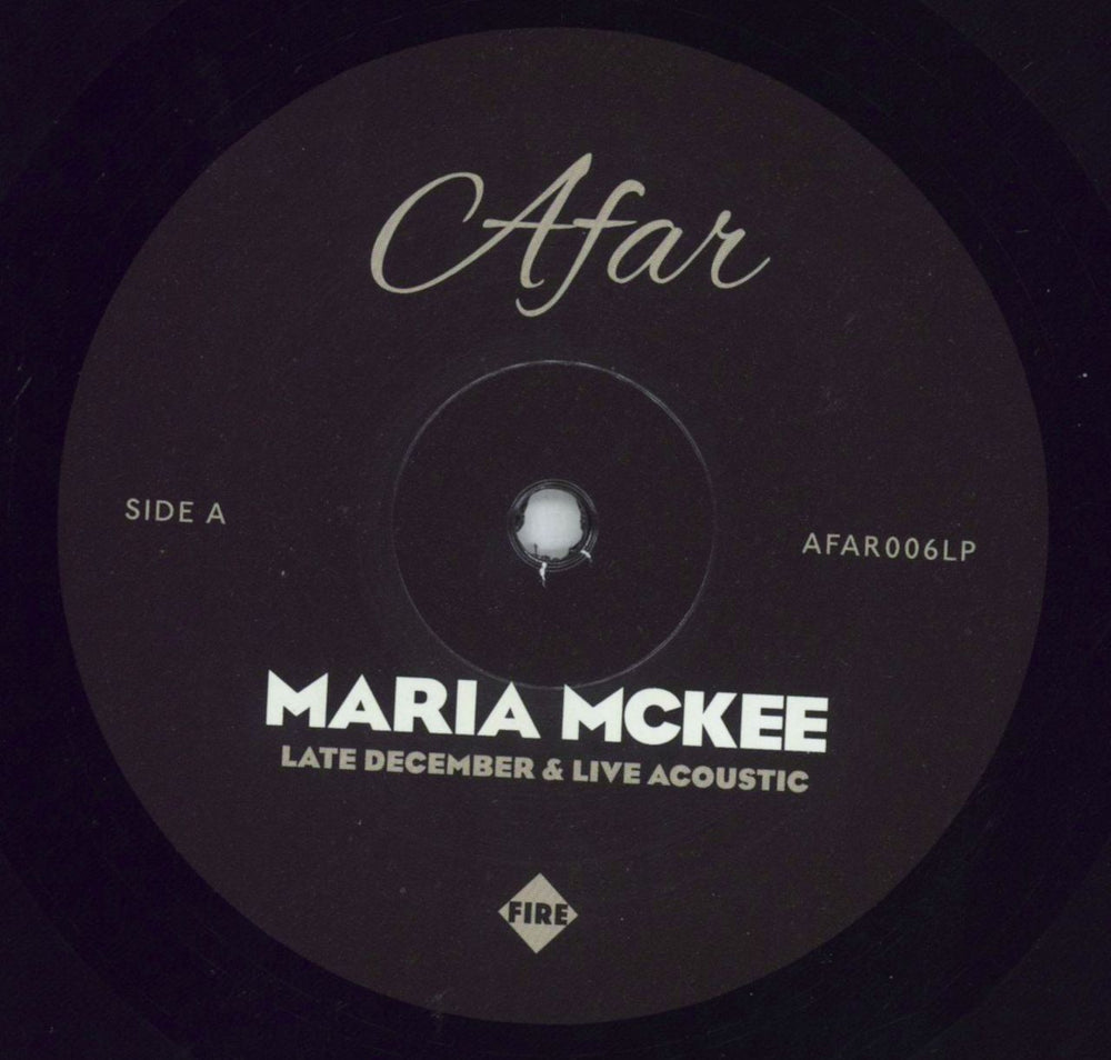 Maria McKee Late December & Live Acoustic UK 2-LP vinyl record set (Double LP Album) MCK2LLA828505