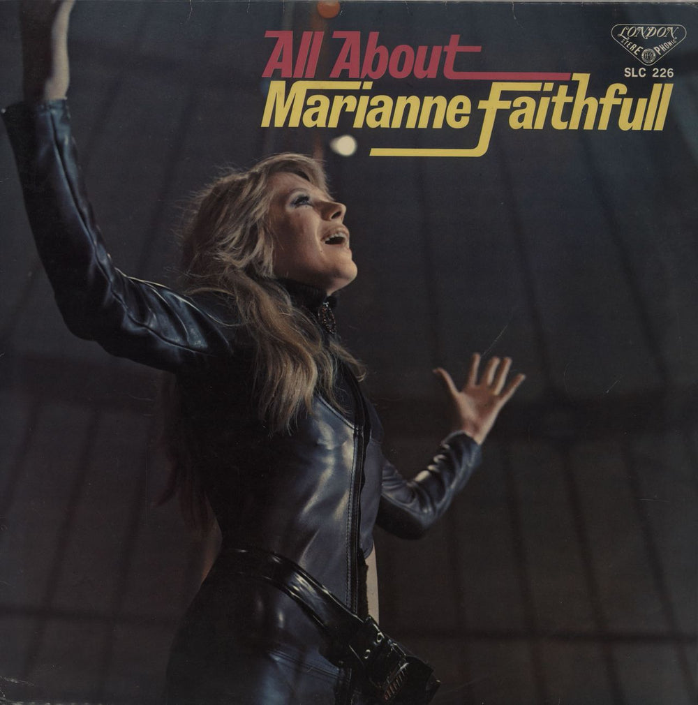 Marianne Faithfull All About Marianne Faithfull Japanese vinyl LP album (LP record) SLC226