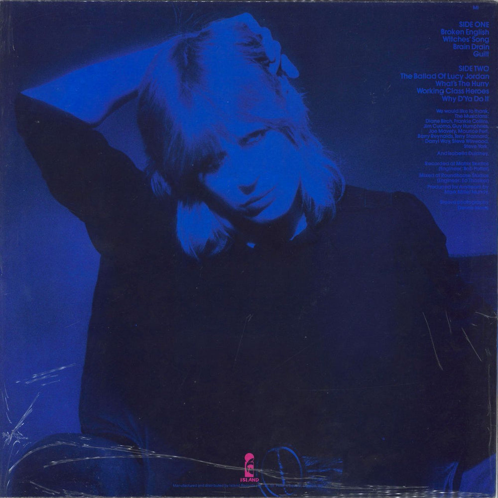 Marianne Faithfull Broken English - Shrink UK vinyl LP album (LP record) MRNLPBR818490