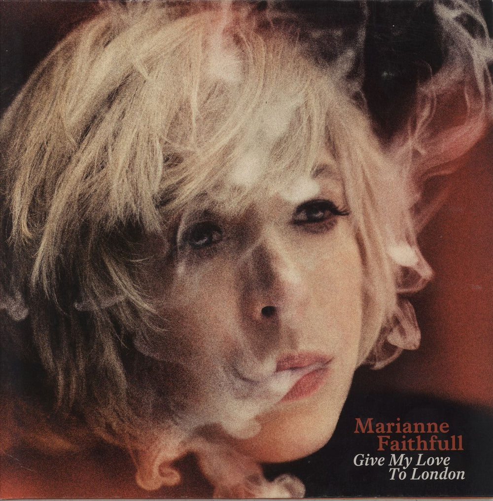 Marianne Faithfull Give My Love To London French vinyl LP album (LP record) NV832061