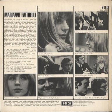 Marianne Faithfull Marianne Faithfull - 1st - VG+ UK Vinyl LP Marianne Faithfull Marianne Faithfull - 1st - VG+ UK Vinyl LP