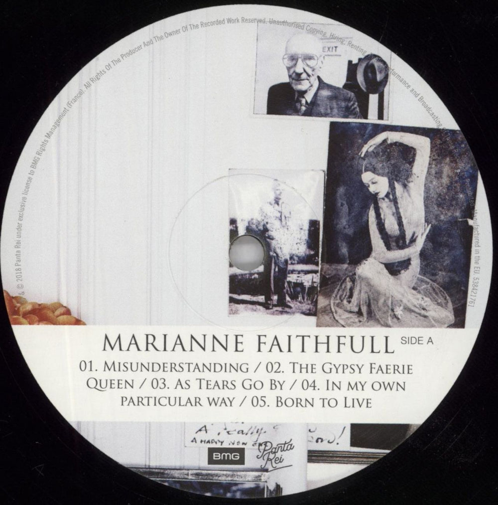 Marianne Faithfull Negative Capability UK vinyl LP album (LP record) MRNLPNE817362