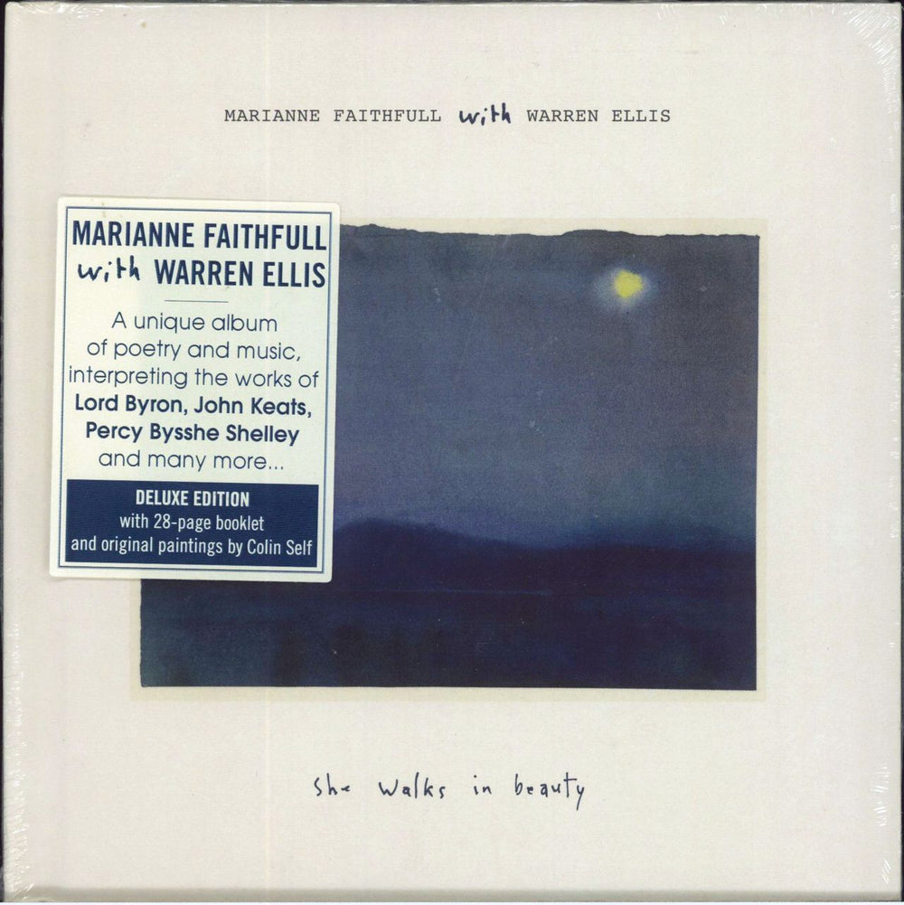 Marianne Faithfull She Walks In Beauty: Deluxe Edition - Sealed UK CD album (CDLP) 538651142