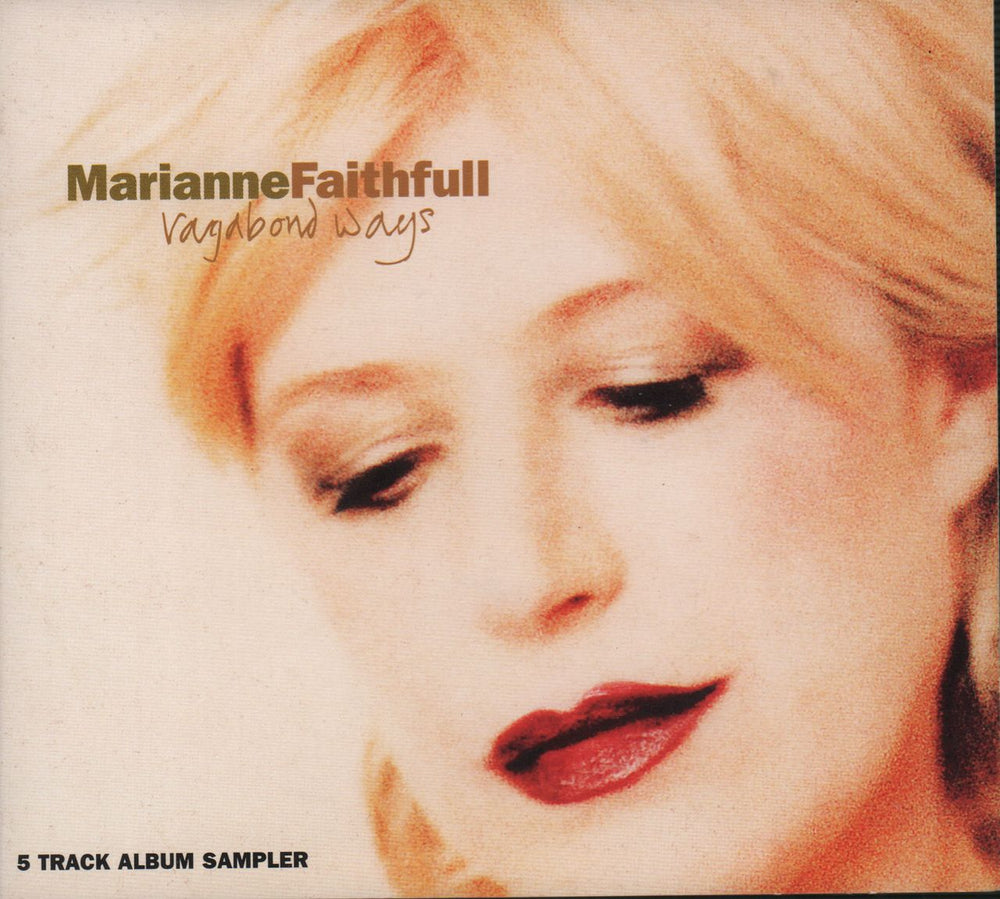 Marianne Faithfull Vagabond Ways - 5-track Album Sampler UK Promo CD single (CD5 / 5") ITPROCD5-1000