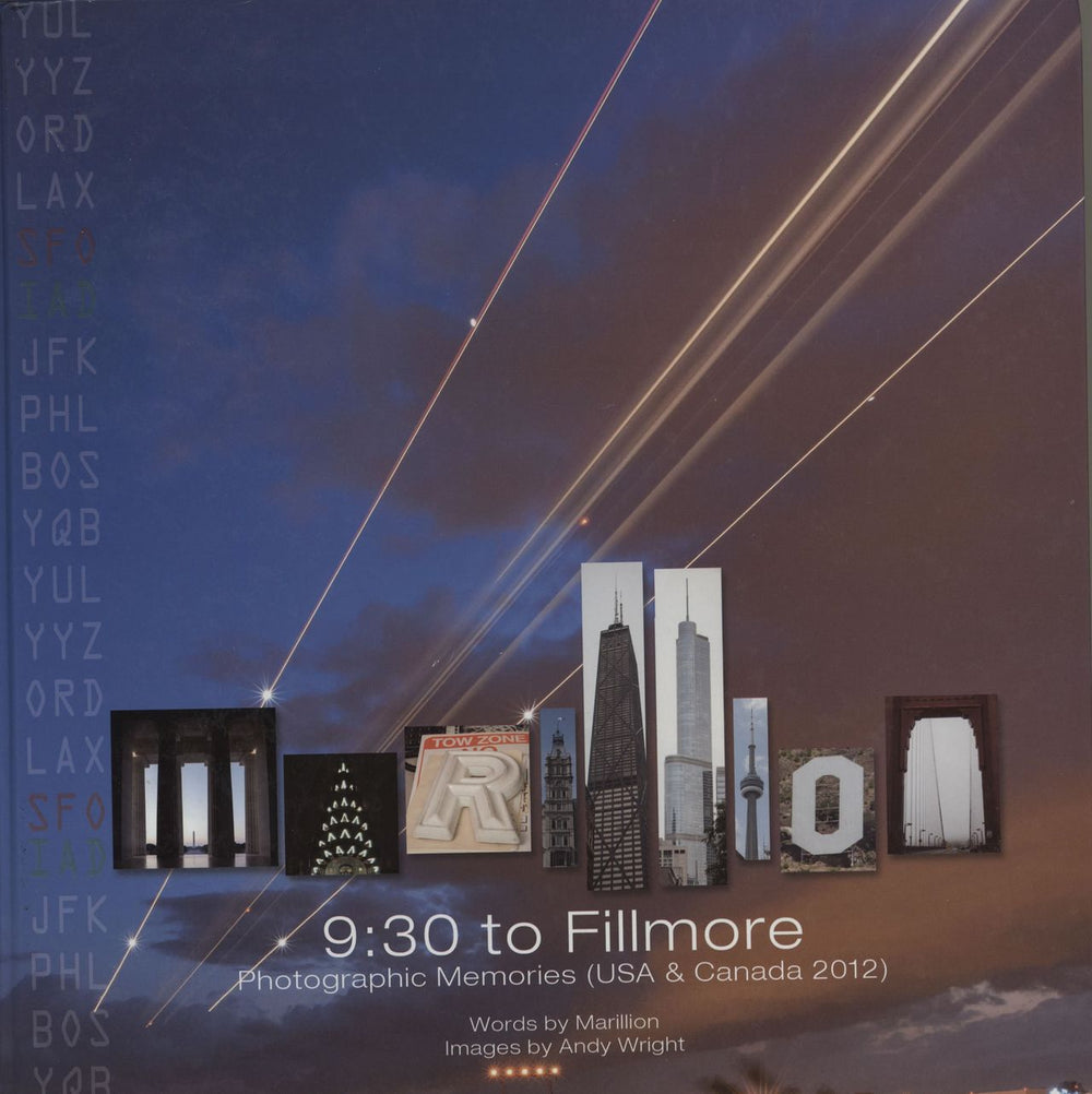 Marillion 9:30 To Filmore - Photographic Memories (USA & Canada 2012) UK book BOOK