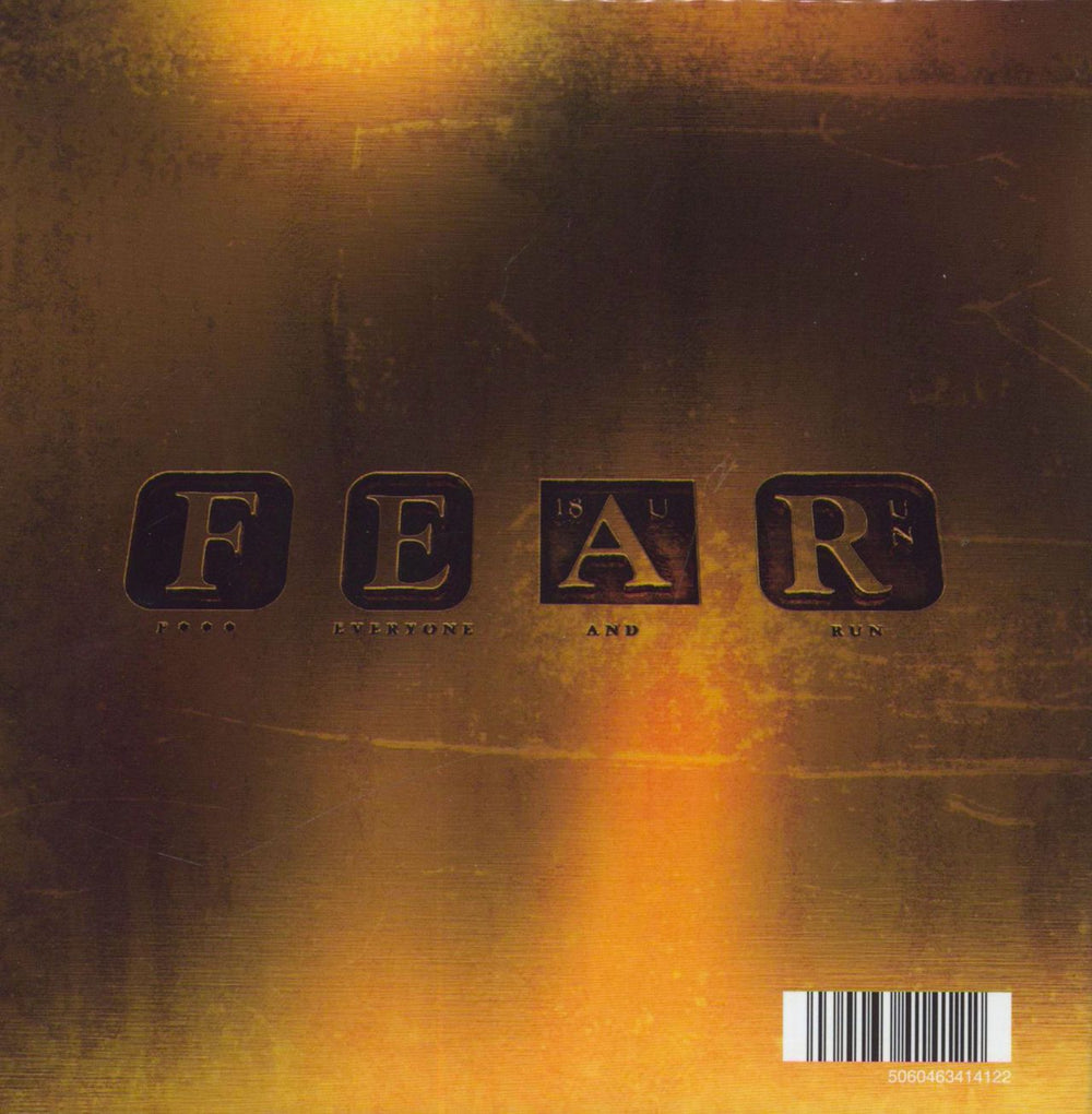 Marillion FEAR (F*** Everyone And Run) UK CD Album Box Set 5060463414122