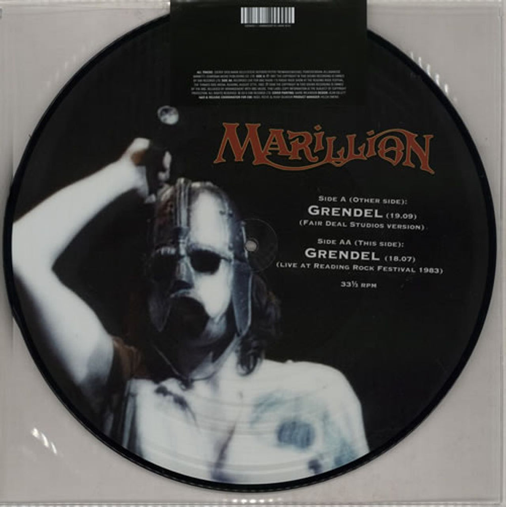 Marillion Grendel - RSD13 UK 12" vinyl picture disc (12 inch picture record) MAR2PGR583249