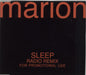 Marion Sleep UK Promo CD single (CD5 / 5") SLEEP1