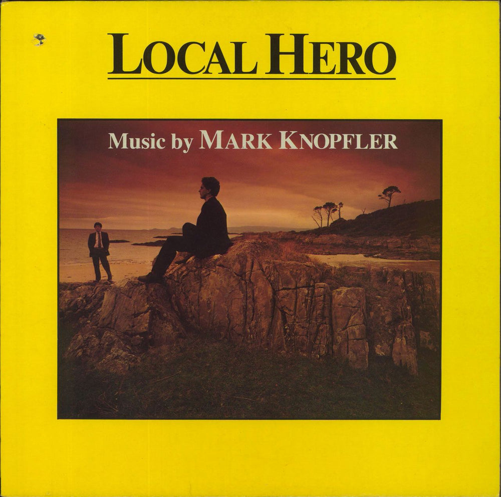 Mark Knopfler Local Hero - 2nd - Deletion hole UK vinyl LP album (LP record) VERL4