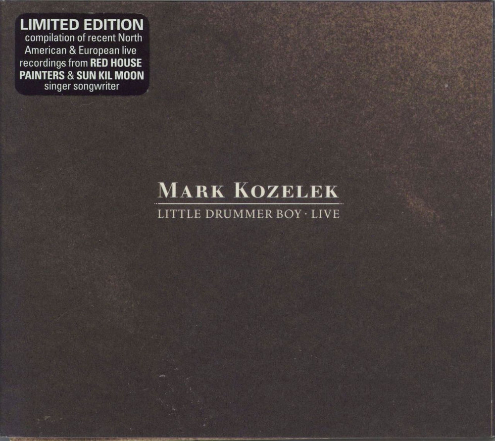 Mark Kozelek Little Drummer Boy - Live US 2 CD album set (Double CD) CV003