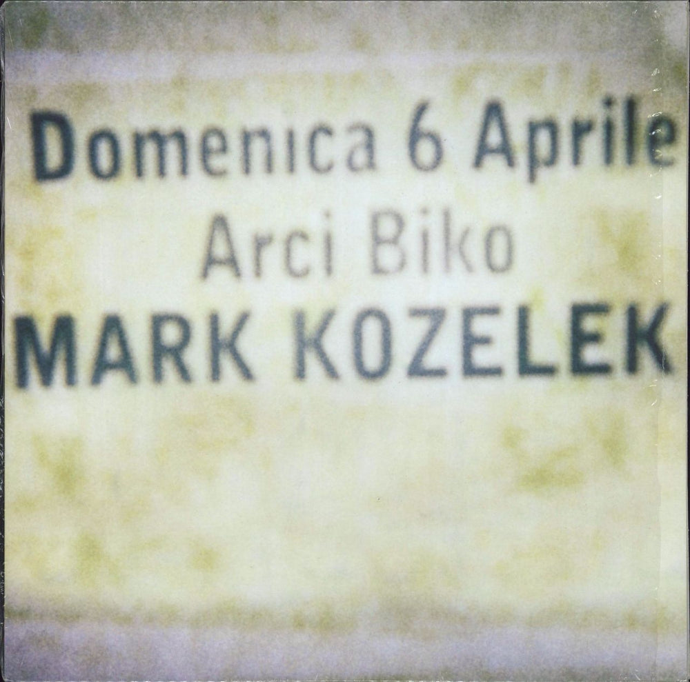 Mark Kozelek Live At Biko US 2-LP vinyl record set (Double LP Album) CV033