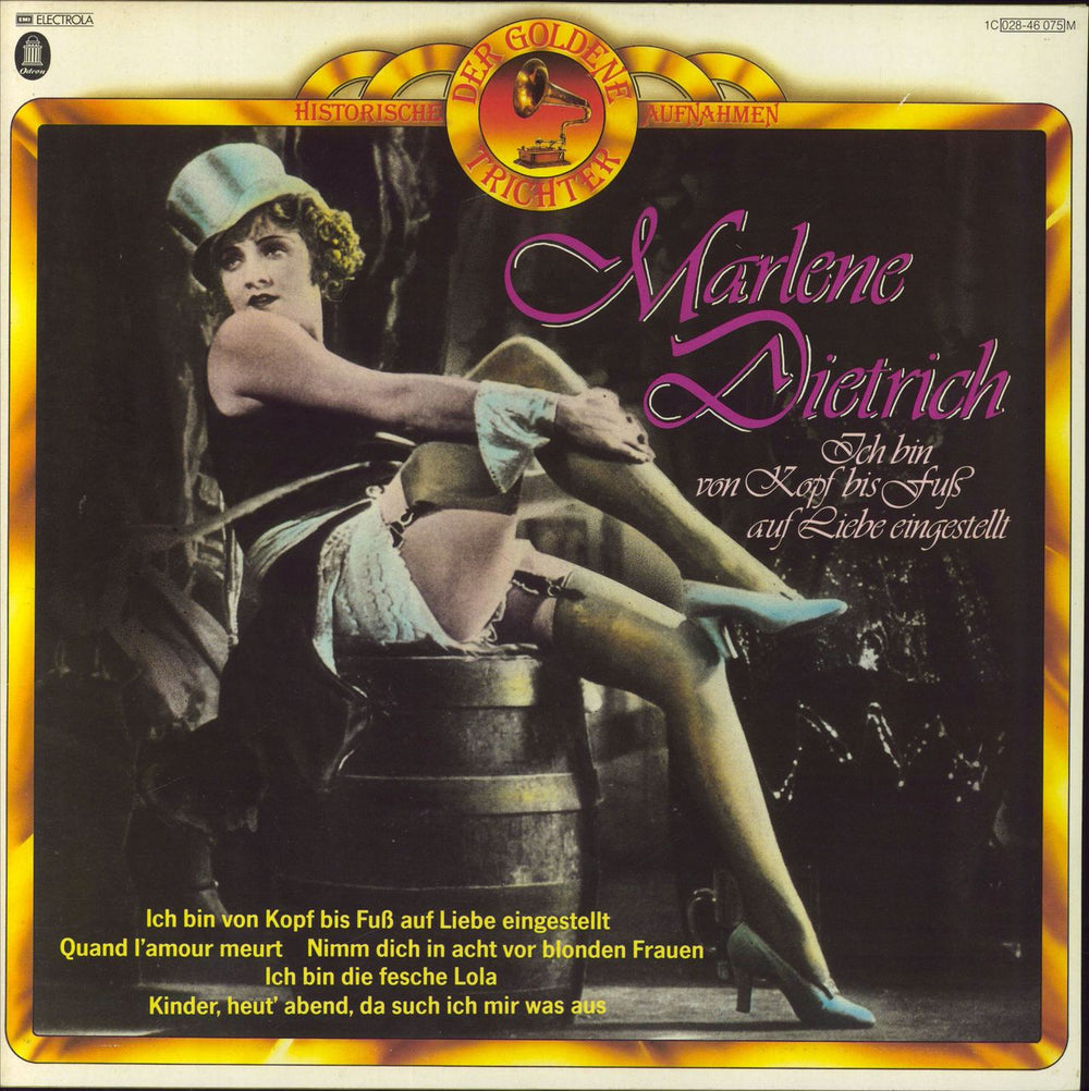 Marlene Dietrich Ich Bin Von Kopf Bis Fuß Auf Liebe Eingestellt German vinyl LP album (LP record) 1C028-46075M