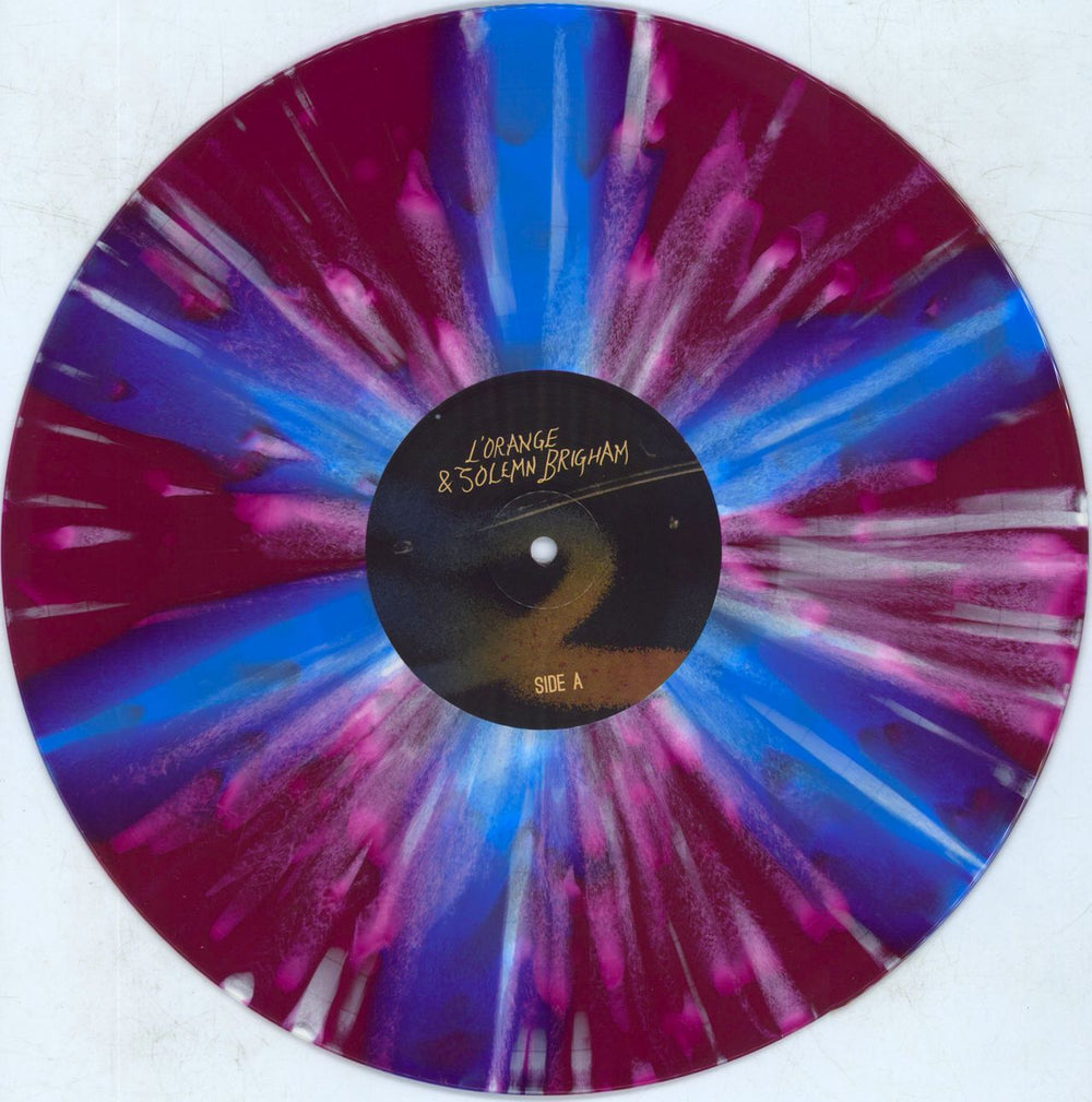 Marlowe Marlowe 2 - Purple & Blue Splatter Vinyl UK vinyl LP album (LP record) 5FTLPMA805521