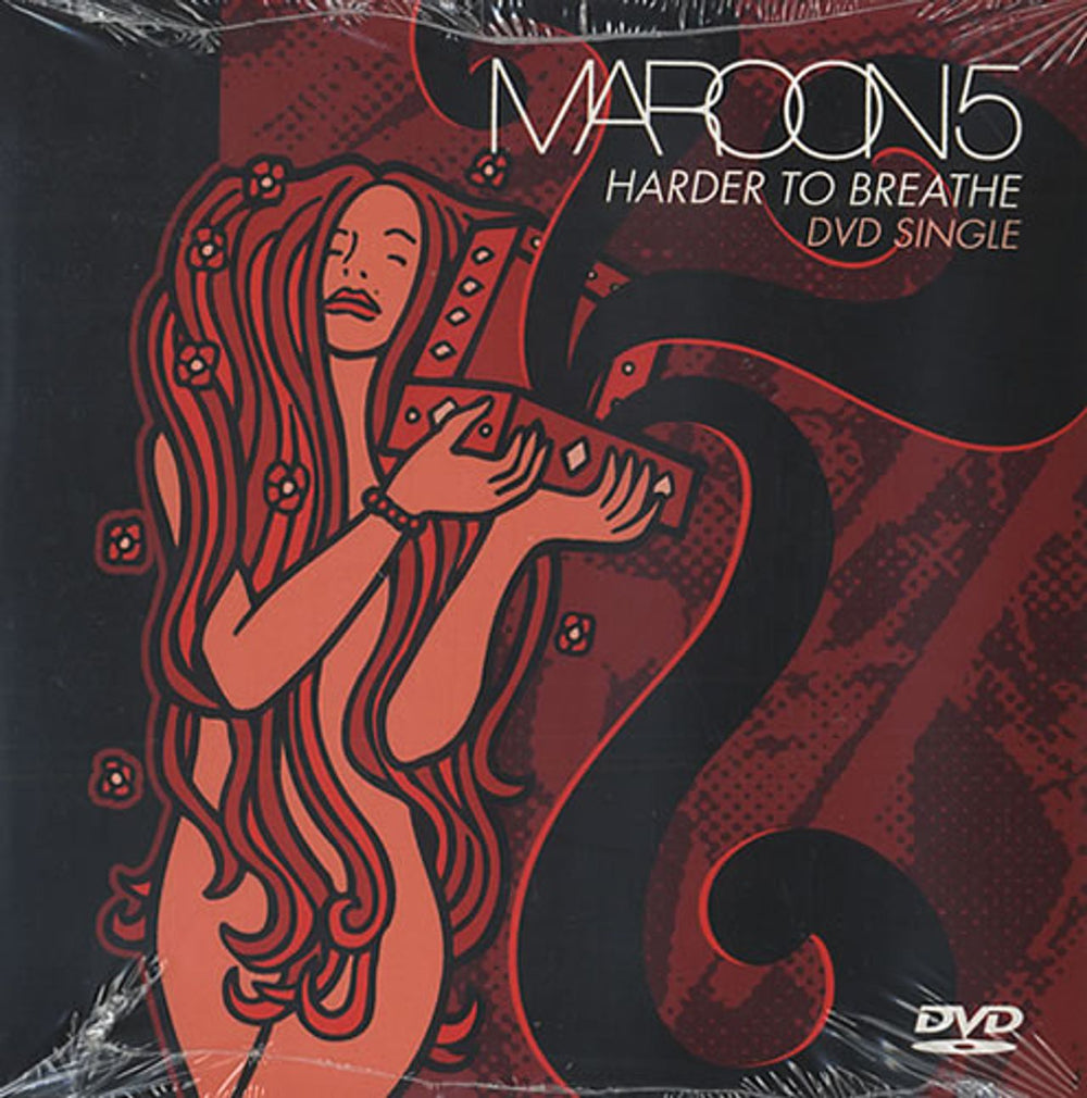 Maroon 5 Harder To Breathe US Promo DVD Single J1DJ-54475-9