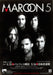 Maroon 5 Japan Tour 2011 Japanese Promo handbill HANDBILL/FLYER