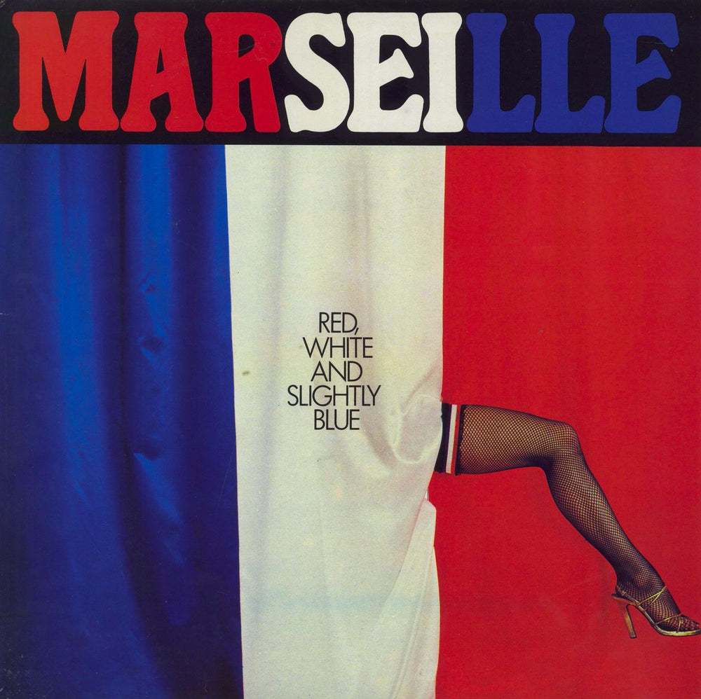 Marseille Red, White and Slightly Blue UK vinyl LP album (LP record) TOPC5012