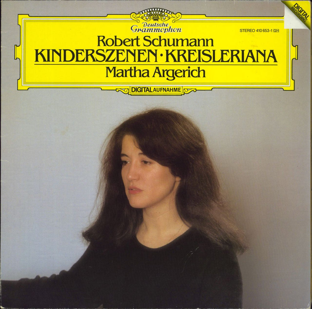 Martha Argerich Robert Schumann: Kinderszenen / Kreisleriana German vinyl LP album (LP record) 410653-1