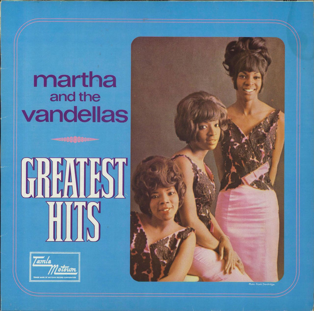 Martha Reeves & The Vandellas Greatest Hits German vinyl LP album (LP record) WL72089