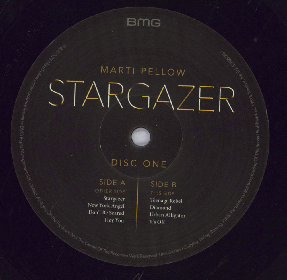 Marti Pellow Stargazer UK 2-LP vinyl record set (Double LP Album) RTY2LST830129