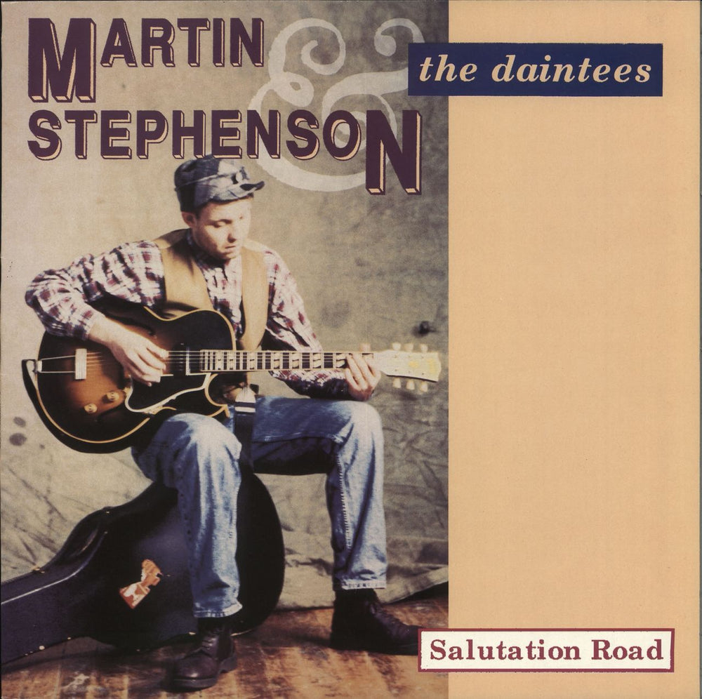 Martin Stephenson & The Daintees Salutation Road + insert UK vinyl LP album (LP record) 828198-1