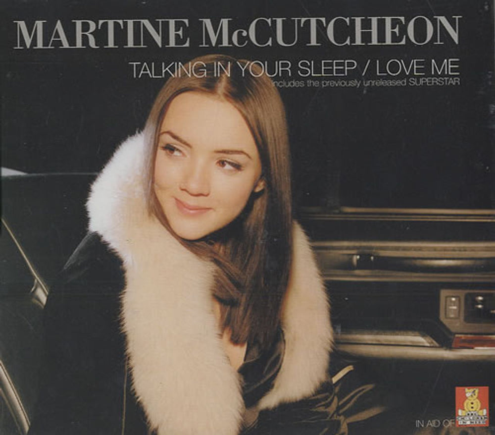 Martine McCutcheon Talking In Your Sleep / Love Me UK CD single (CD5 / 5") SINDX14